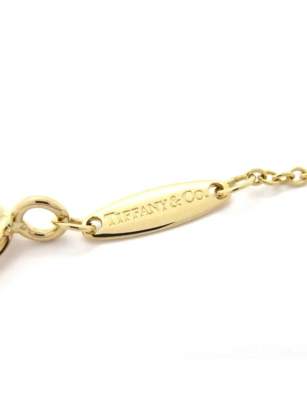 Tiffany & Co Necklace Diamond by the Yard 18k Yellow Gold 0.1 Carat